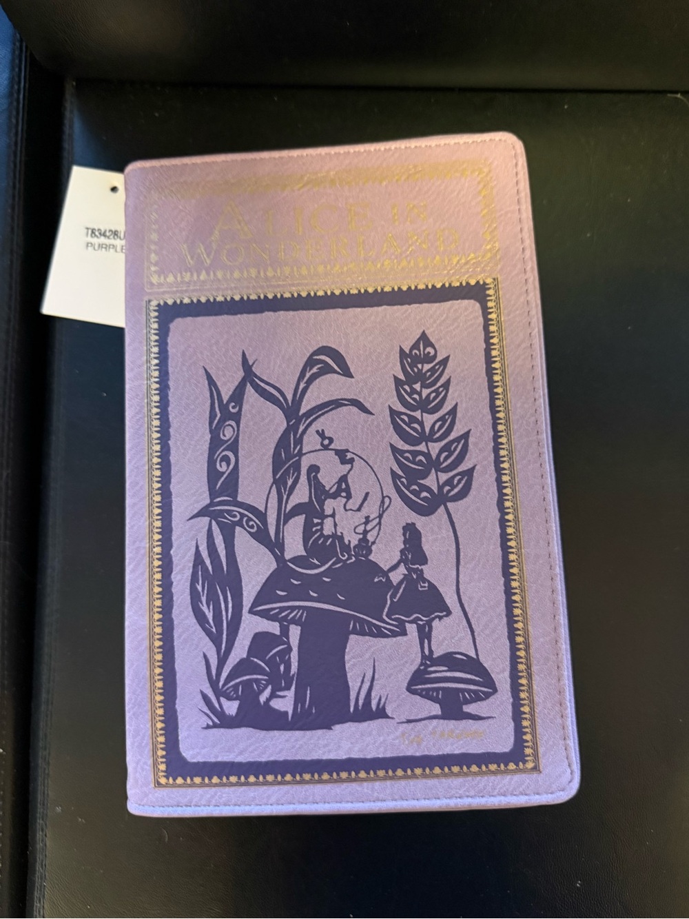 Lewis Carroll Alice in Wonderland Decorative Book Spine — Purse cross body